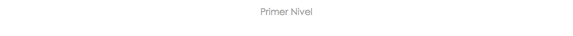 Primer Nivel