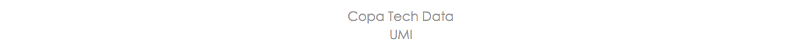 Copa Tech Data UMI